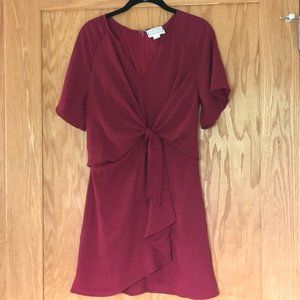 Looking Fab Dress in Wine